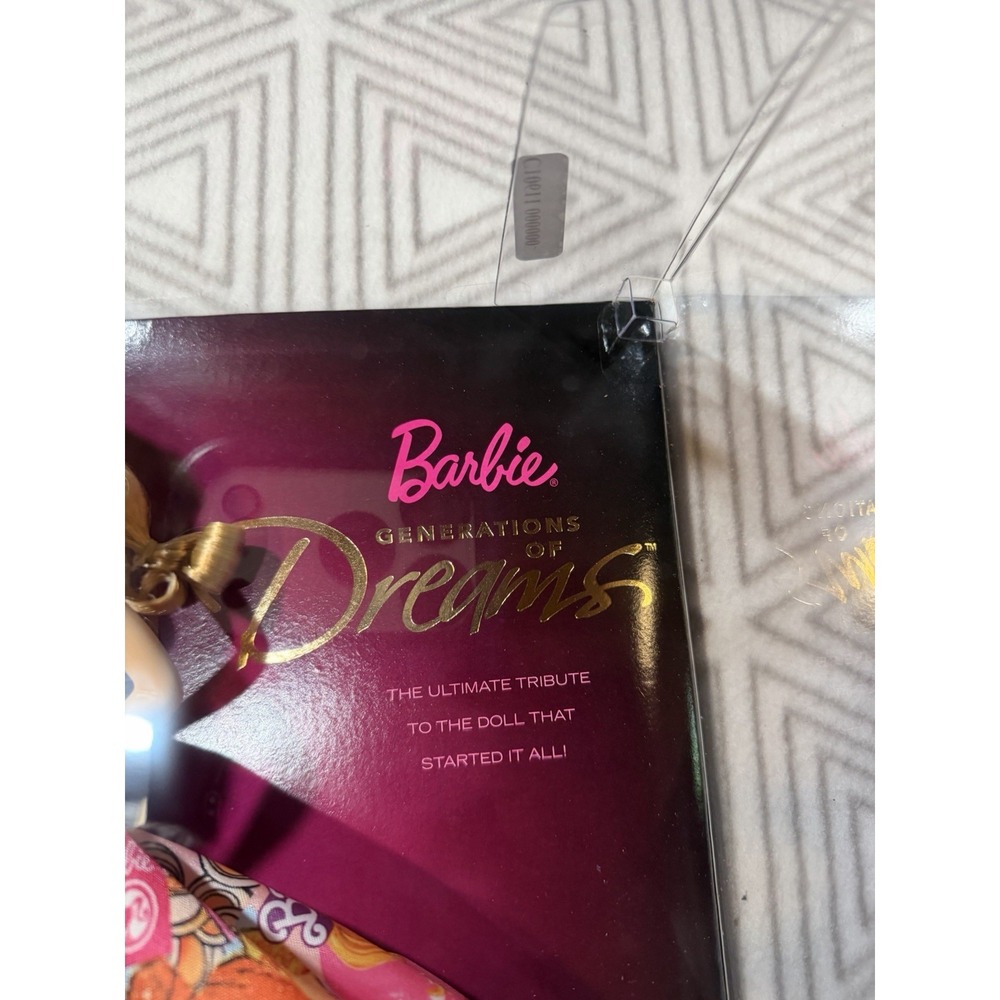 Barbie Generations of Dreams 50th Anniversary Collector Doll 2009 N6571 NRFB - Picture 4 of 5